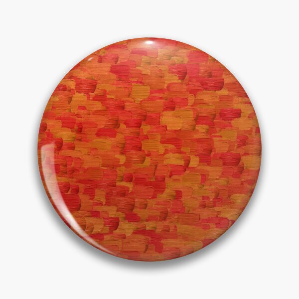 Item preview, mid century modern boho vibrant orange abstract stripes pattern designed and sold by DesignYourWaystore.