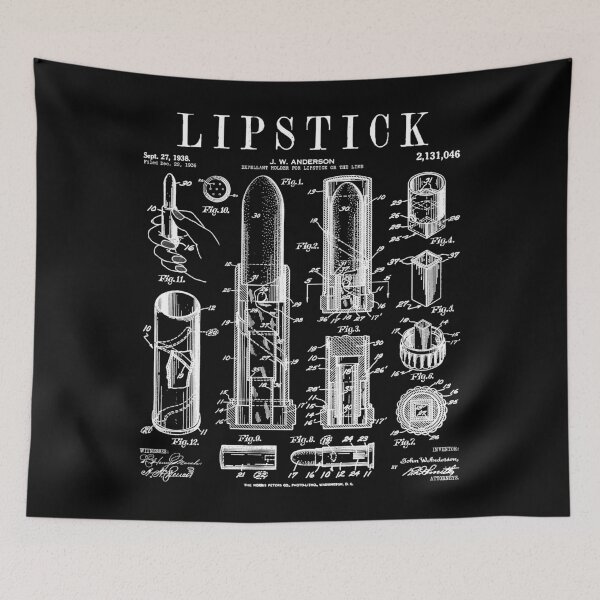 Item preview, Lipstick Makeup Artist Future Cosmetologist Vintage Patent designed and sold by GrandeDuc.