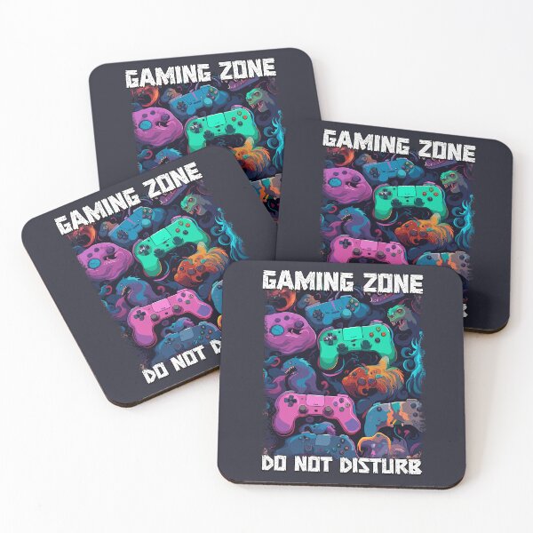 Item preview, Gaming Zone Do Not Disturb funny cool pop art contoller illustration for gamers designed and sold by Naumovski.