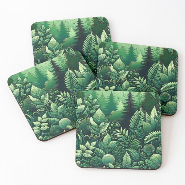 Item preview, Dithered Forest Greens designed and sold by NeatSplash.