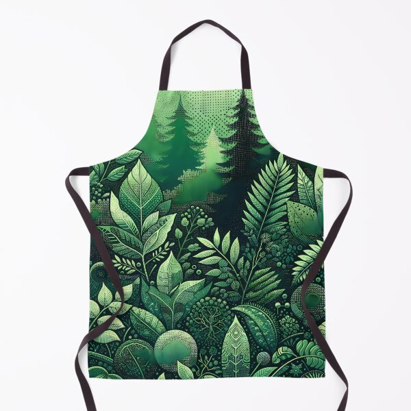 Item preview, Dithered Forest Greens designed and sold by NeatSplash.