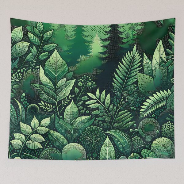 Item preview, Dithered Forest Greens designed and sold by NeatSplash.