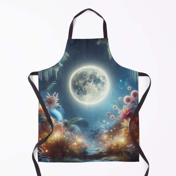 Item preview, Moonlight in the Secret Garden: Mystical Night Charm designed and sold by masquetea.