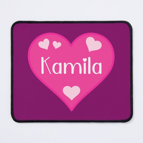 Item preview, Kamila Name Pink Heart designed and sold by Jeallan Designs.