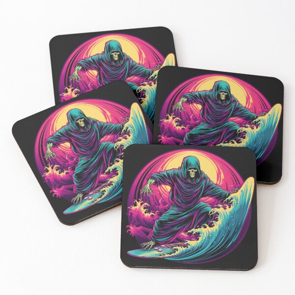 Item preview, Reaper Rides the Waves designed and sold by mittie101.