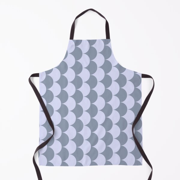 Item preview, Grey Semi-Circles Arches Armor Traditional Classic Retro Fish Scales Pattern designed and sold by PenguinForests.