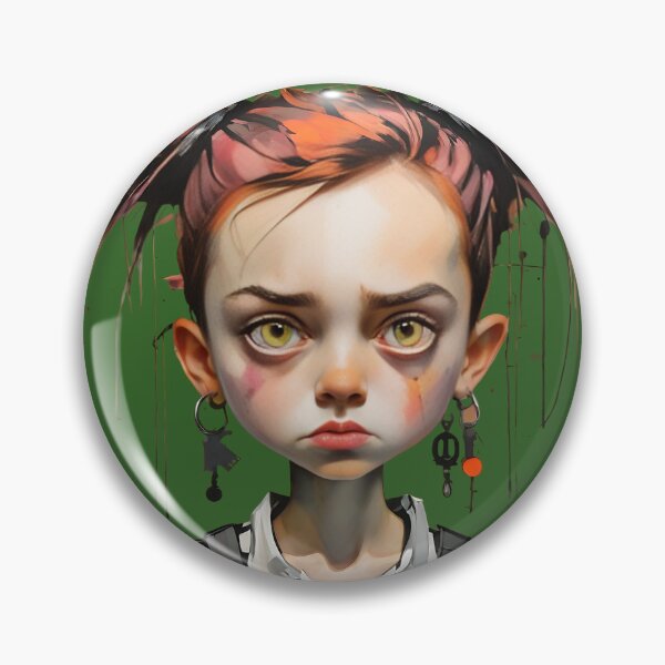 Artikelvorschau, Ein kleines Punk-Kind, Punk-Stil, große Augen entworfen und verkauft von KiraChie.