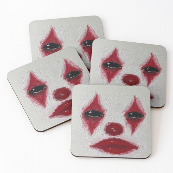 Item preview, clown designed and sold by emikpepik.