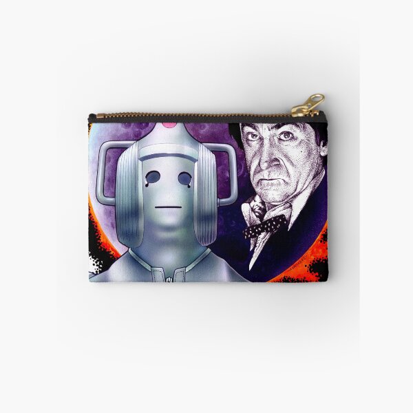 Artikelvorschau, Der 2. Doctor und der Cyberman entworfen und verkauft von House of Achilleos.