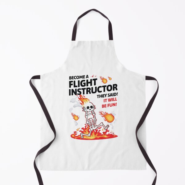 Item preview, Become a Flight Instructor They Said  designed and sold by Uppercase Tees.