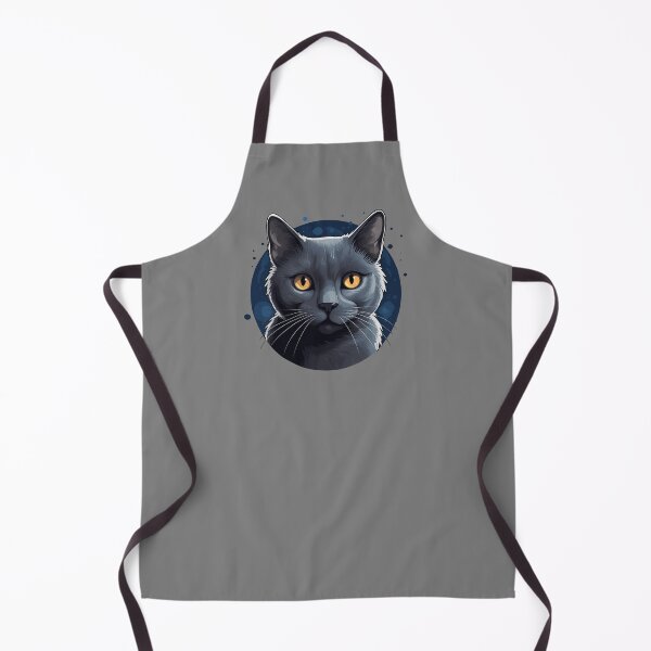 Item preview, a chic Russian blue cat designed and sold by jinbear.