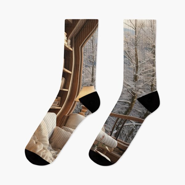 Item preview, Cozy Winter Evening by the Fireplace designed and sold by FireScreen.