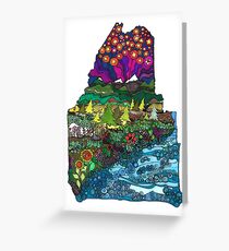 Big Beautiful Maine Greeting Card