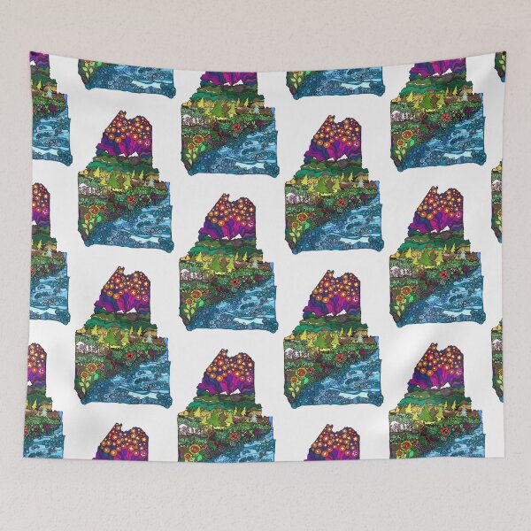 Item preview, Big Beautiful Maine designed and sold by JillelaineArt.