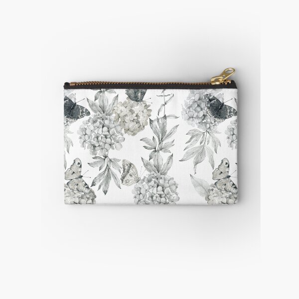 Item preview, Watercolor pattern with hydrangea and butterflies designed and sold by tapilipa.