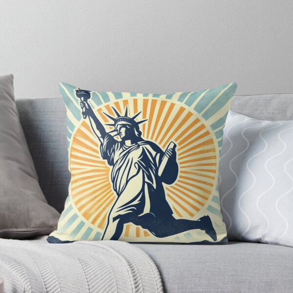 Item preview, Funny Sports State of Liberty Marathon designed and sold by maximinano100k.