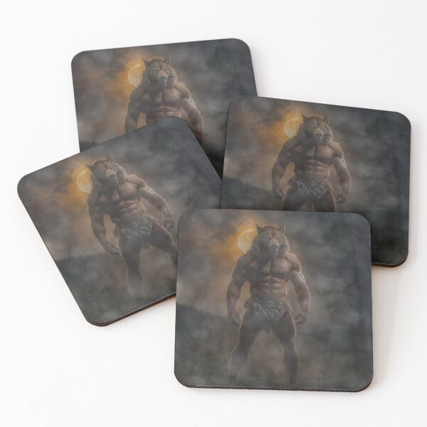 Item preview, Werewolf in the Misty Woods. designed and sold by nyathiwa.