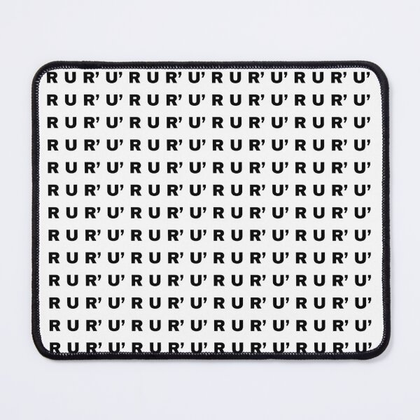 Item preview, Rubik's Cube Algorithms - R U R' U' designed and sold by CowJez.