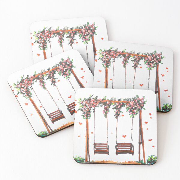 Artikelvorschau, Whispers of Love - romantic swings painting entworfen und verkauft von LustigFox.