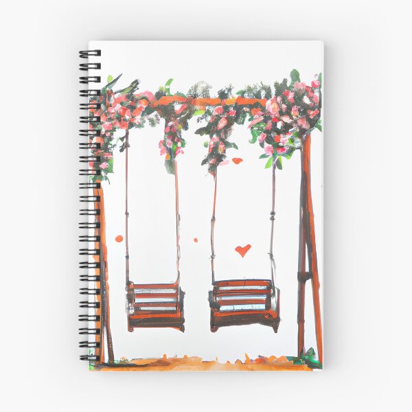 Artikelvorschau, Whispers of Love - romantic swings painting entworfen und verkauft von LustigFox.