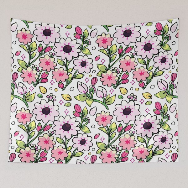 Item preview, Pink flowers 1 designed and sold by Distiny4919.
