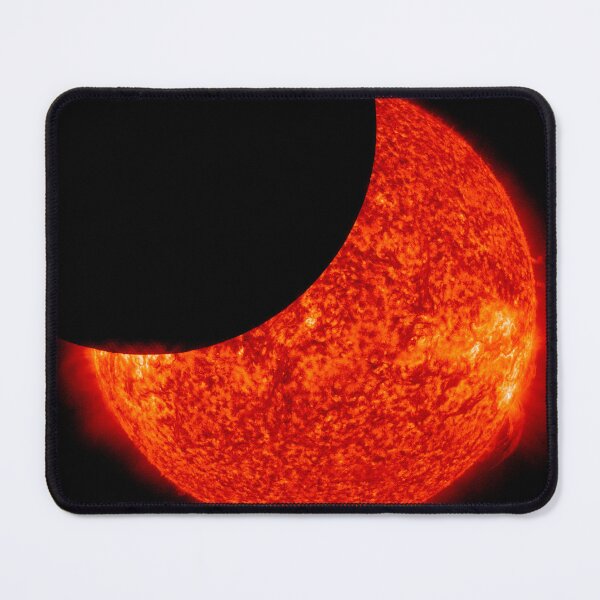 Item preview, STK204355S-A partial solar eclipse from space. designed and sold by StocktrekImages.