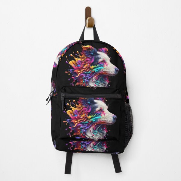 Item preview, Border Collie Paint Splat Art designed and sold by fatbanana.
