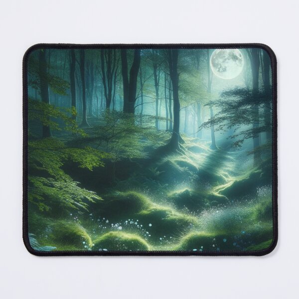 Item preview, Night Splendor: A Moonlight in the Enchanted Forest designed and sold by masquetea.
