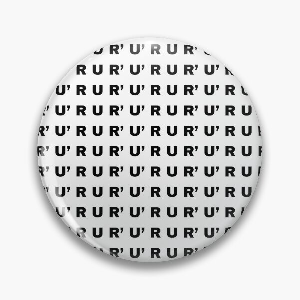 Item preview, Rubik's Cube Algorithms - R U R' U' designed and sold by CowJez.