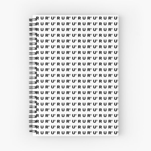 Item preview, Rubik's Cube Algorithms - R U R' U' designed and sold by CowJez.