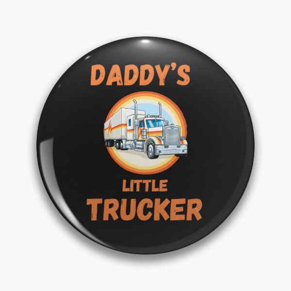 Item preview, Daddy’s Little Trucker – Semi Truck Driver Trucking designed and sold by Eurotrucker Adventures.