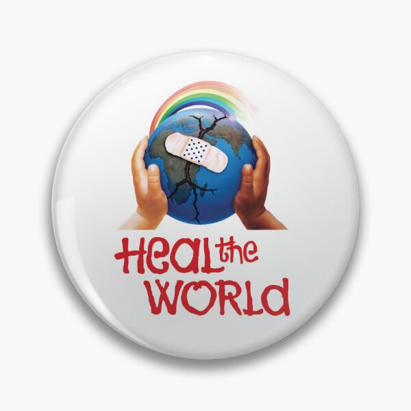 Item preview, Heal the World (rainbow globe) designed and sold by SWG Mixes & Merchandise.