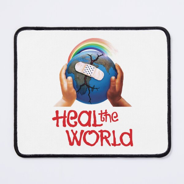 Item preview, Heal the World (rainbow globe) designed and sold by SWG Mixes & Merchandise.