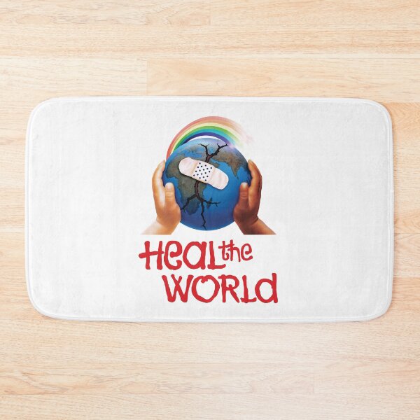 Item preview, Heal the World (rainbow globe) designed and sold by SWG Mixes & Merchandise.