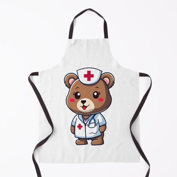 Item preview, Cute Nurse Bear Kawaii designed and sold by TeddybearClub.
