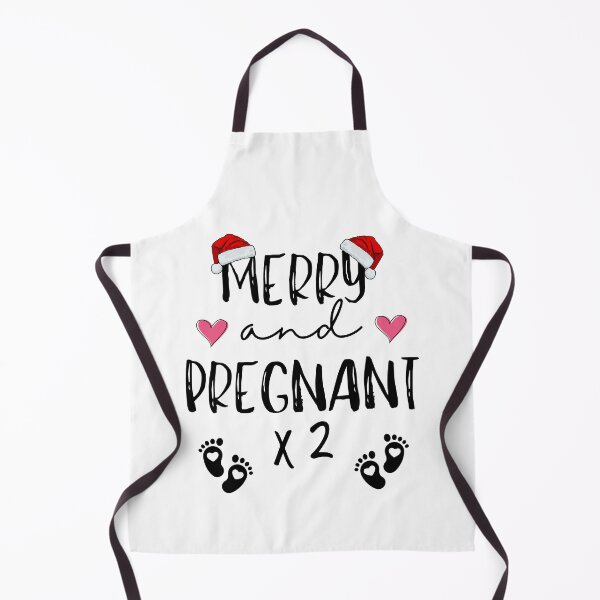 Item preview, Funny Pregnant Christmas Expecting Twins Future Mother designed and sold by BunBuntheDog-.