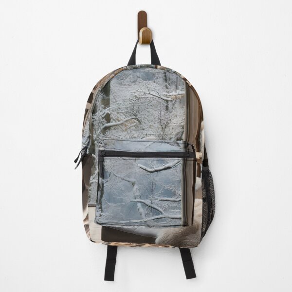 Item preview, Tranquil Winter Study with Snowy Mountain View designed and sold by FireScreen.