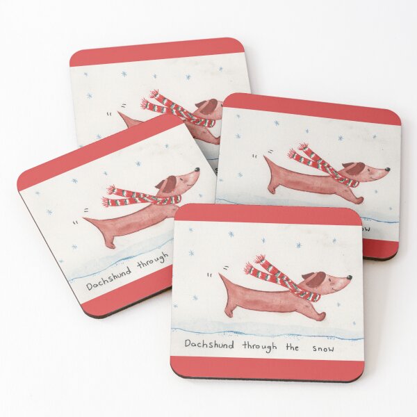 Item preview, Dachshund through the snow designed and sold by Charlotsart .