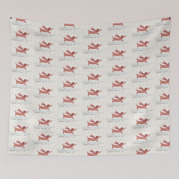 Item preview, Dachshund through the snow designed and sold by Charlotsart .