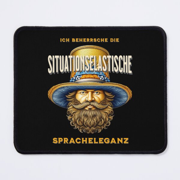Item preview, I have mastered the situational elastic language elegance, saying in German - funny designed and sold by Pflugart.