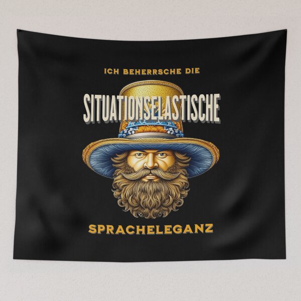 Item preview, I have mastered the situational elastic language elegance, saying in German - funny designed and sold by Pflugart.