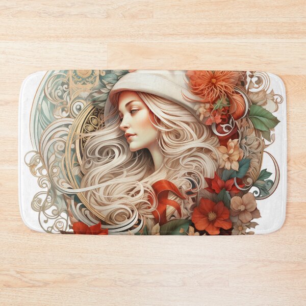 Item preview, Mrs. Claus Mandala - Elegant Christmas Sticker designed and sold by SlayerOfKings.