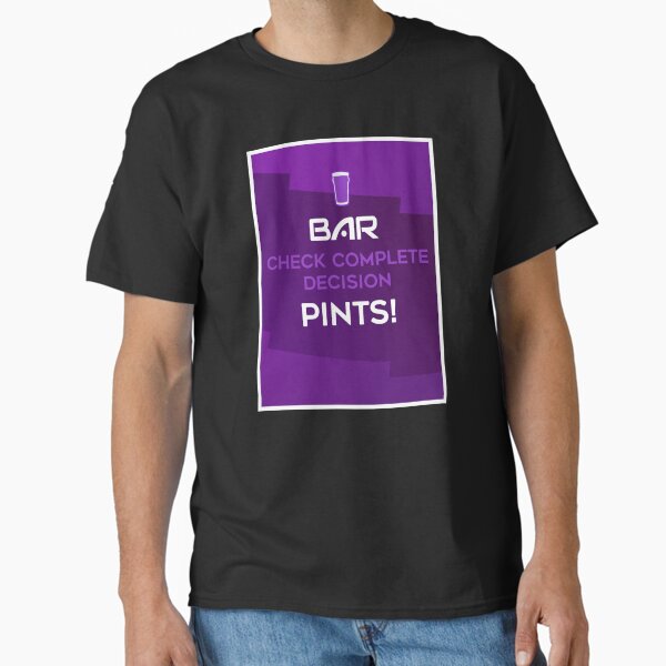Item preview, VAR Parody BAR T Shirt Time for Pints designed and sold by njmclean.