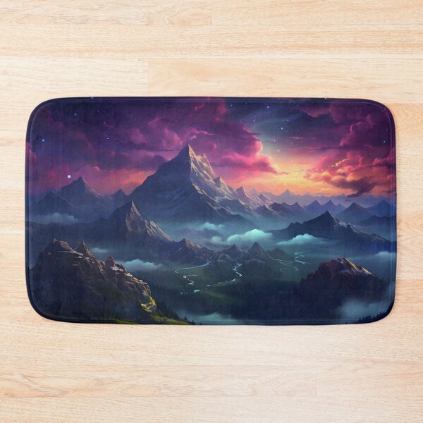 Item preview, Night Sky Over Mountains designed and sold by FTS-Studio.