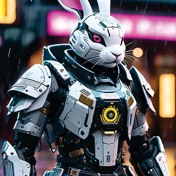 Artwork thumbnail, Cyberpunk Rabbit 2 by Decyo