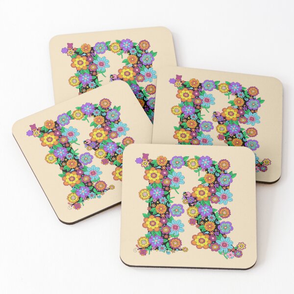 Item preview, Monogram Letter R designed and sold by CatCoconut-Art.