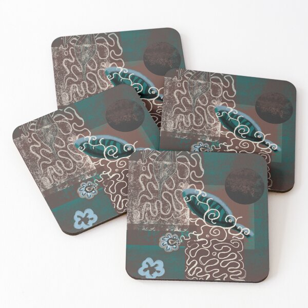 Item preview, Surrealist Doodle: Flowers, Leaves and Curly Lines. designed and sold by ncxadair.