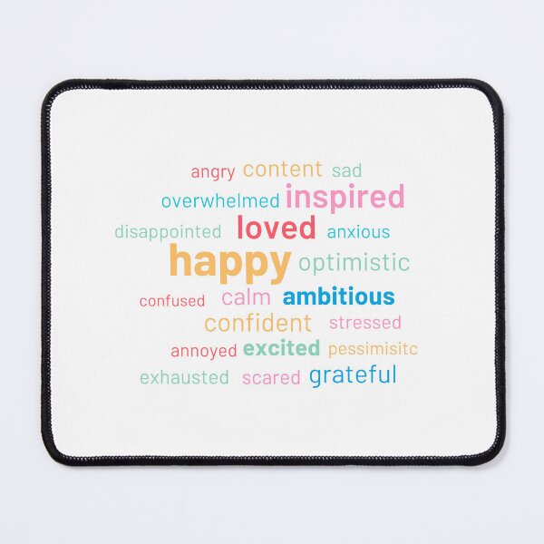 Item preview, Emotions: Happy, loved and inspired designed and sold by ProjectLui.