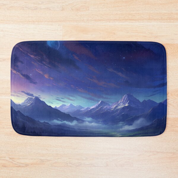 Item preview, Night Sky Over Mountains designed and sold by FTS-Studio.