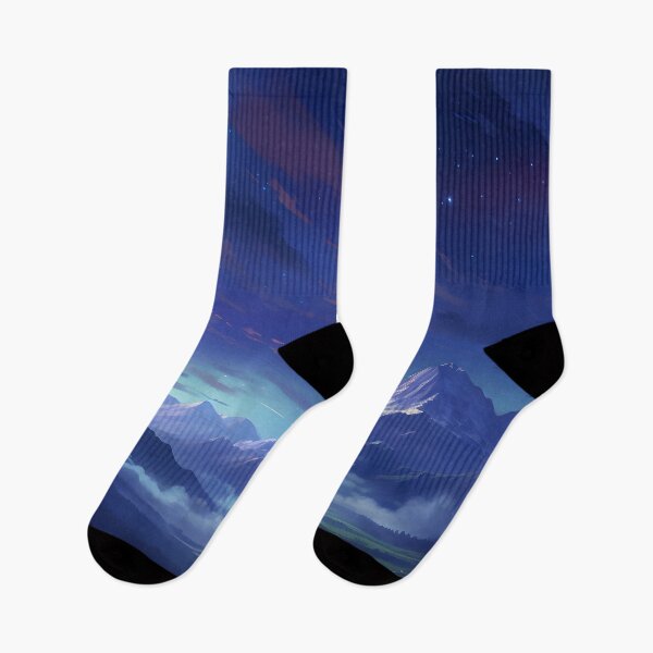 Item preview, Night Sky Over Mountains designed and sold by FTS-Studio.